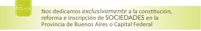 Sociedades Buenos Aires